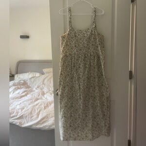 Zara cotton floral dress size medium